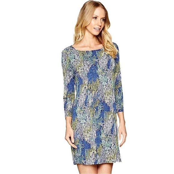 NEW BCBGMAXAZRIA PRINTED MINI DRESS - Picture 6 of 6